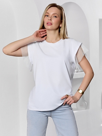 Женская футболка Софт-1 / белый