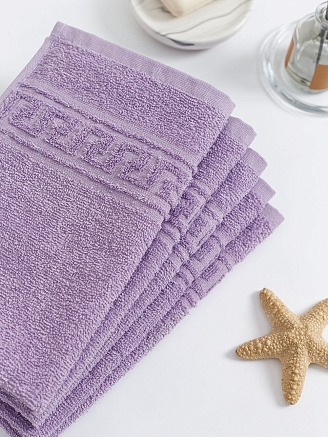 Полотенце махровое г/к Узбекистан 380 гр/м2 / 805-насыщ. сирень