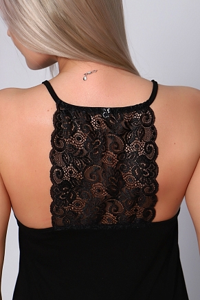 Женская сорочка Ночь любви 924 / Черный