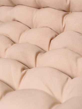 Подушка на стул со спинкой / Бежевый