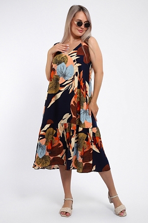 Женский сарафан Саванна 740 / Темно-синий