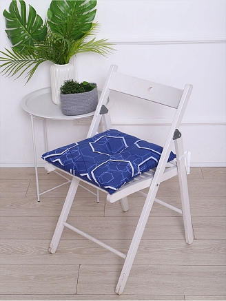 Подушка на стул / Геометрия свечения