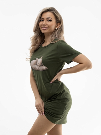 Женская туника мод.2021/2 / Хаки