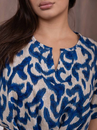 Женское платье мод.2175 / Синий