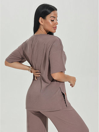 Женский костюм Палаццо / Кофе