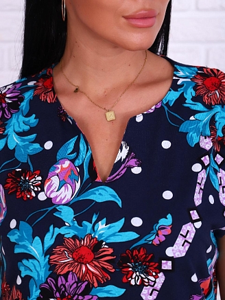 Женская туника 83901 / темно-синий