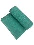 Полотенце махровое Туркмения без бордюра / Темно-зеленый (amazon) 400 гр/м2