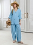 Женские брюки Асель-3 / аква
