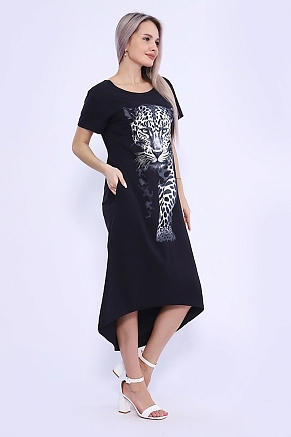 Женское платье 738 / Леопард