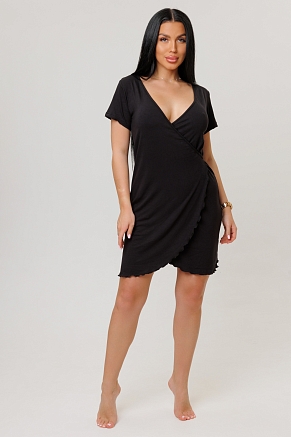 Женский халат 2278 / Черный