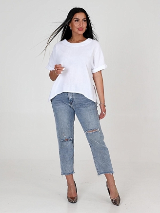 Женская футболка Джил / белый