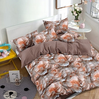 Постельное белье поплин набивной / В ассортименте