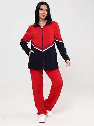 Женский костюм ЛИДЕР КФ-21 / Красный