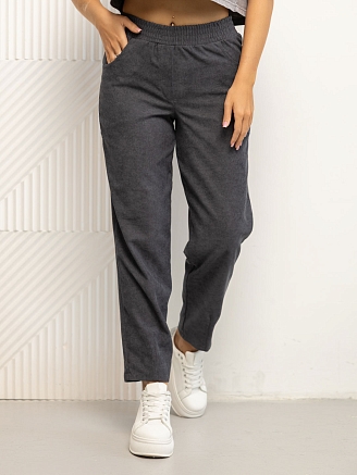 Женские брюки мод.1440/22 / Серый