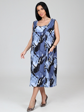 Женский сарафан МАКСИ СК-345 / Айсберг