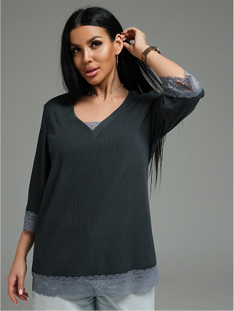 Женская футболка Богемия / Графит