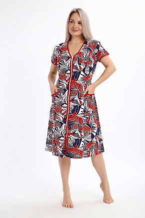 Халат женский 29013 / красный