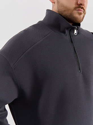 Мужская толстовка Интер-1 / графитовый