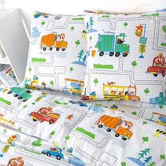 Детское постельное белье поплин арт.912 Помощник