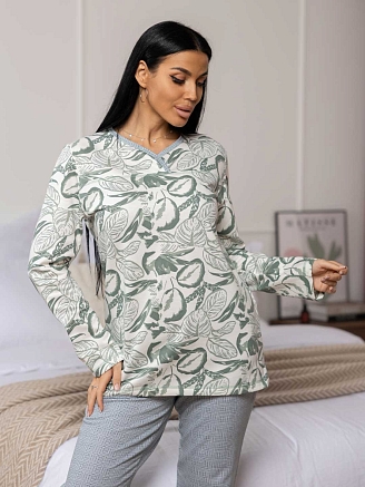 Женская пижама мод.1759/11 / Хаки