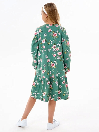 Детское платье "Конфетка" / Жасмин на ментоле