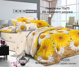 Постельное белье поплин Иваново / Флоранс