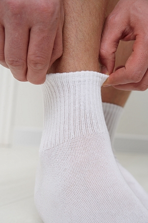 Мужские носки стандарт Офигенный / белый