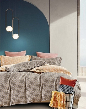 Постельное белье сатин люкс / Соты