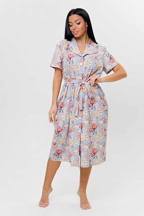 Женский халат 2128/1 / Серый