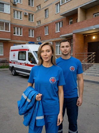 Футболка Скорая помощь М-204-24