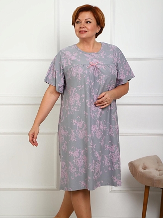 Женская сорочка Мариам / серый