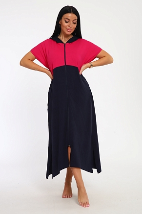 Женский халат 33519 / синий