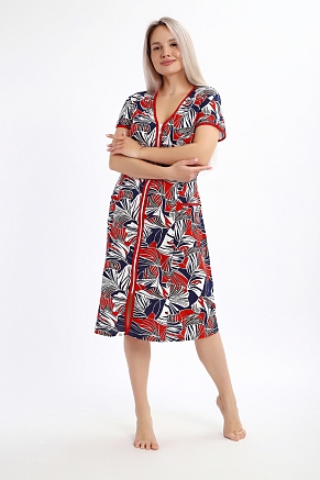 Халат женский 29013 / красный