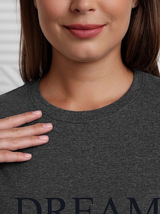 Женская туника Всплеск-2 Т-411 / графитовый