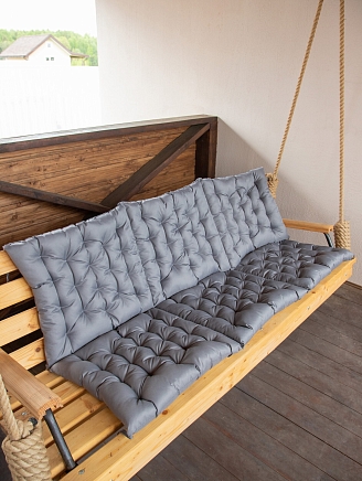 Матрас для садовой мебели арт. MO55 / Серый