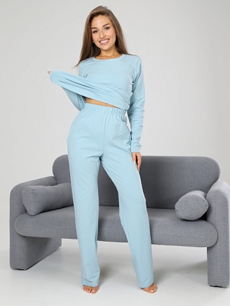 Женская пижама П-147.02 / светло-голубой