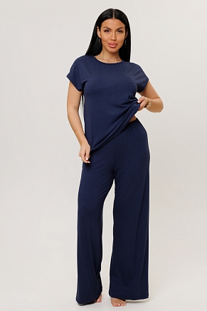 Женский костюм с брюками 2280/1 / Синий