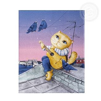 Набор из 3-х полотенец рогожка / Променад