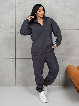 Женский костюм мод.2079/6 / Темно-серый