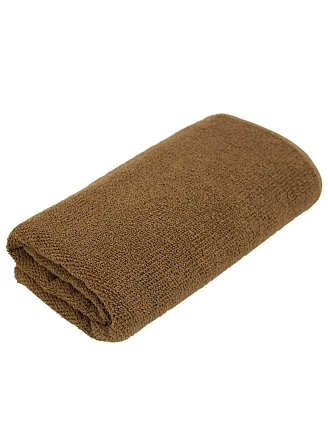 Махровое полотенце УЗБ Букле м7738_35 XL 100x150 / горчичное