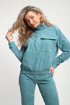 Женский костюм 35279 / синий