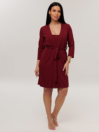 Женский комплект Сор-16(Л) + Х-16(Л) / Бордовый