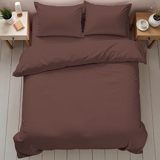 Постельное белье поплин гладкокрашеный / Ром