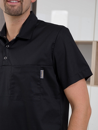 Поло медицинское мужское М-287-124 Элит-145 / Стрейч