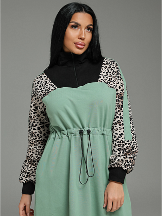 Женское платье Луиза / Оливковый