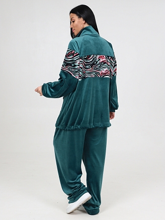 Женский костюм МАКСИ КВ-229 / Мята с разводами