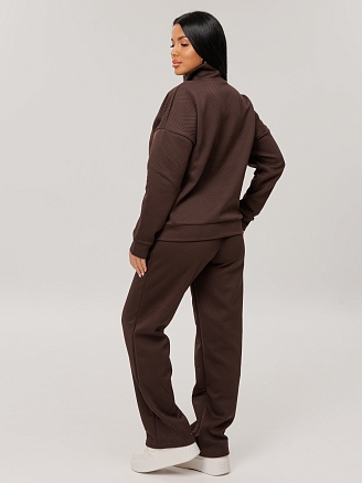 Женский костюм К-225(ТрЖ) / Темно-коричневый