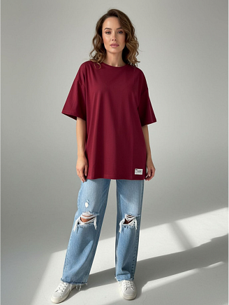 Женская футболка Анита-2 / Бордо