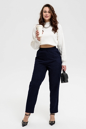 Женские брюки 32809 / темно-синий