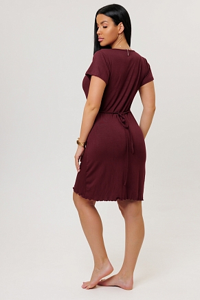 Женский халат 2278/2 / Бордовый